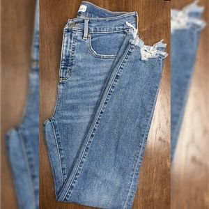 Loft skinny ankle jeans